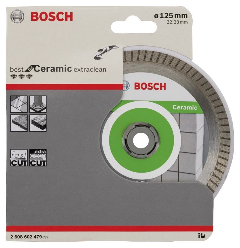 Bosch Elmas Kesme Diski Best For Ceramic ExtraClean 125x22,23 mm 