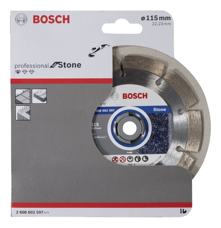 Bosch Elmas Kesme Diski Standard For Stone 115x22,23 mm 