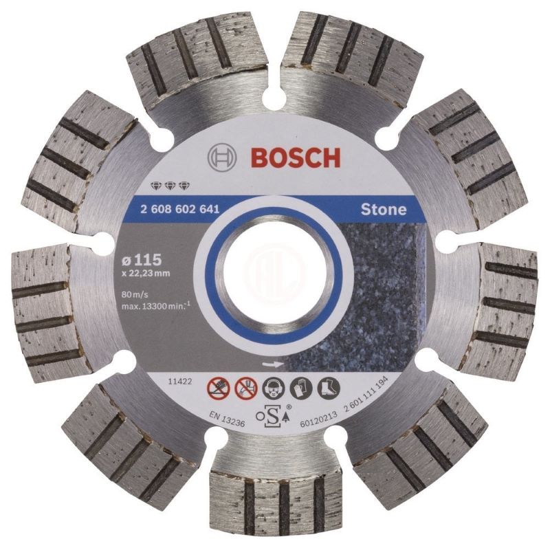 Bosch Elmas Kesme Diski Best For Stone 115x22,23 mm 