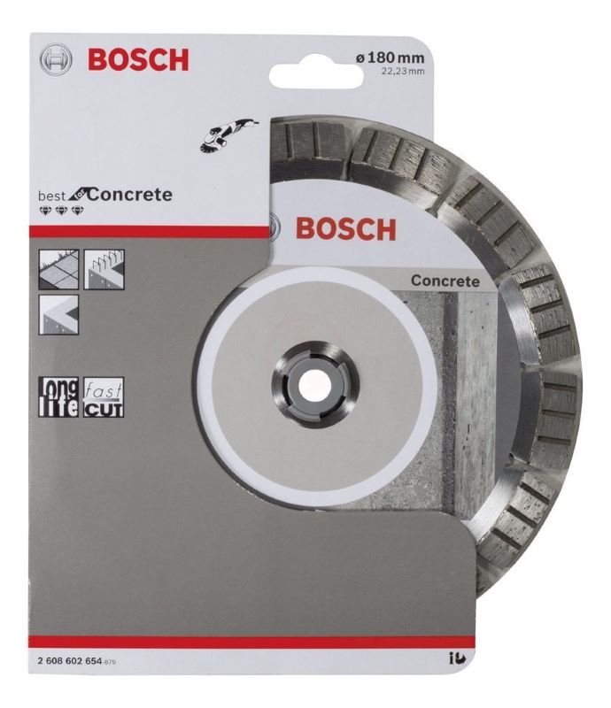 Bosch Elmas Kesme Diski Best For Concrete 180x22,23 mm 