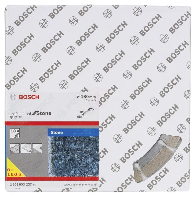 Bosch Elmas Kesme Diski Standard For Stone 180x22,23 mm (10 Adet) 