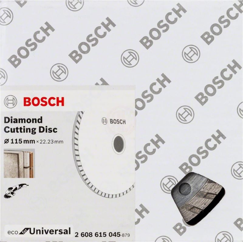 Bosch Elmas Kesme Diski Eco For Universal Turbo 115x22,23 mm (10 Adet) 