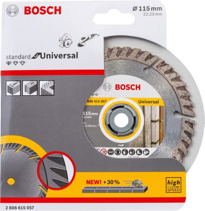 Bosch Elmas Kesme Diski Standard For Universal 115x22,23 mm 