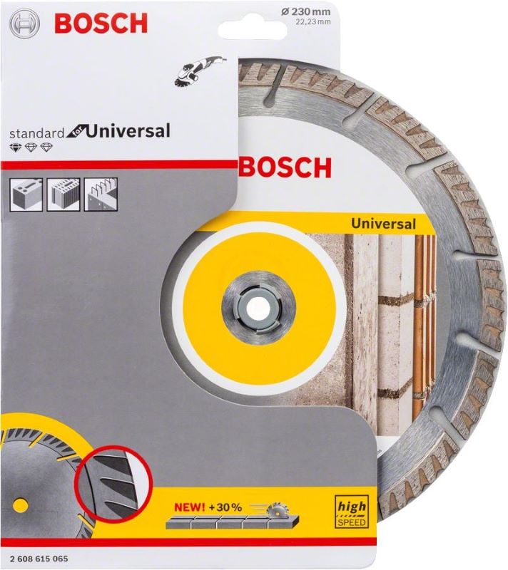 Bosch Elmas Kesme Diski Standard For Universal 230x22,23 mm 