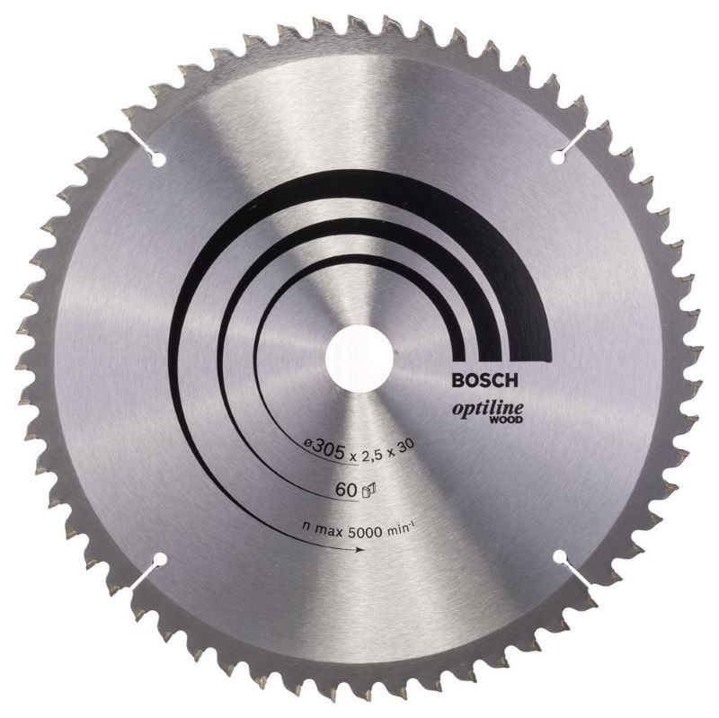 Bosch Daire Testere Bıçağı Optiline Wood 305x30 mm 60 Diş 
