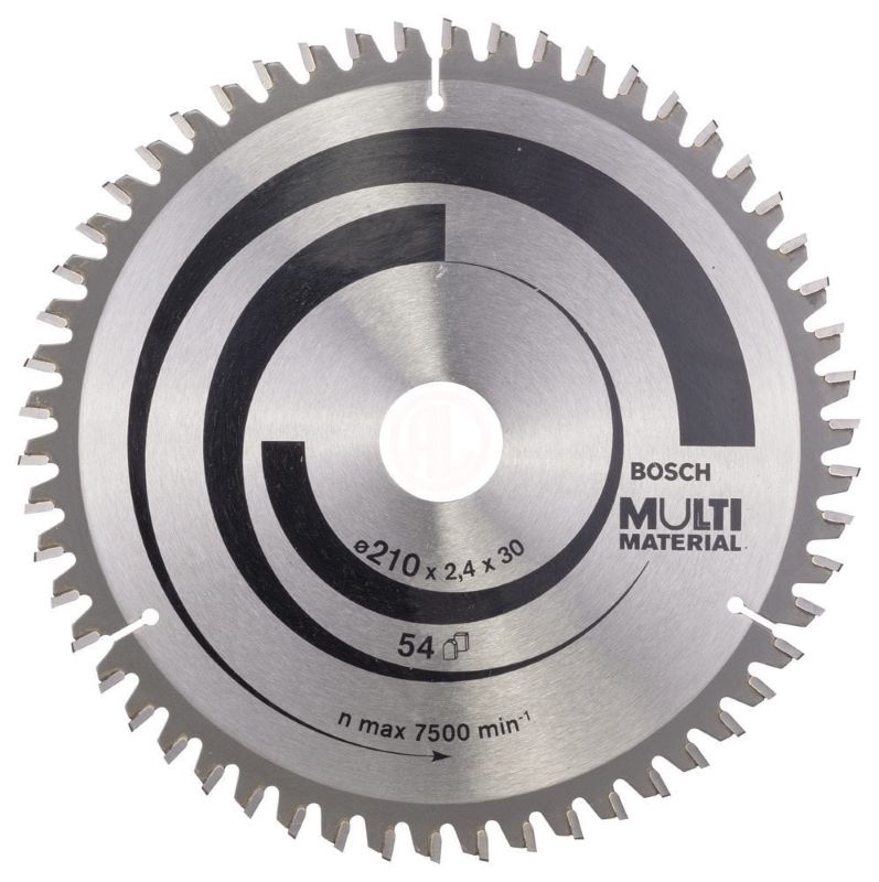 Bosch Daire Testere Bıçağı Multi Material 210x30 mm 54 Diş 