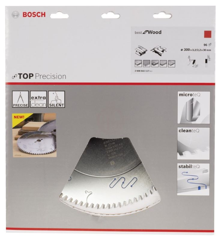 Bosch Daire Testere Bıçağı Best For Wood 300x30 mm 96 Diş 