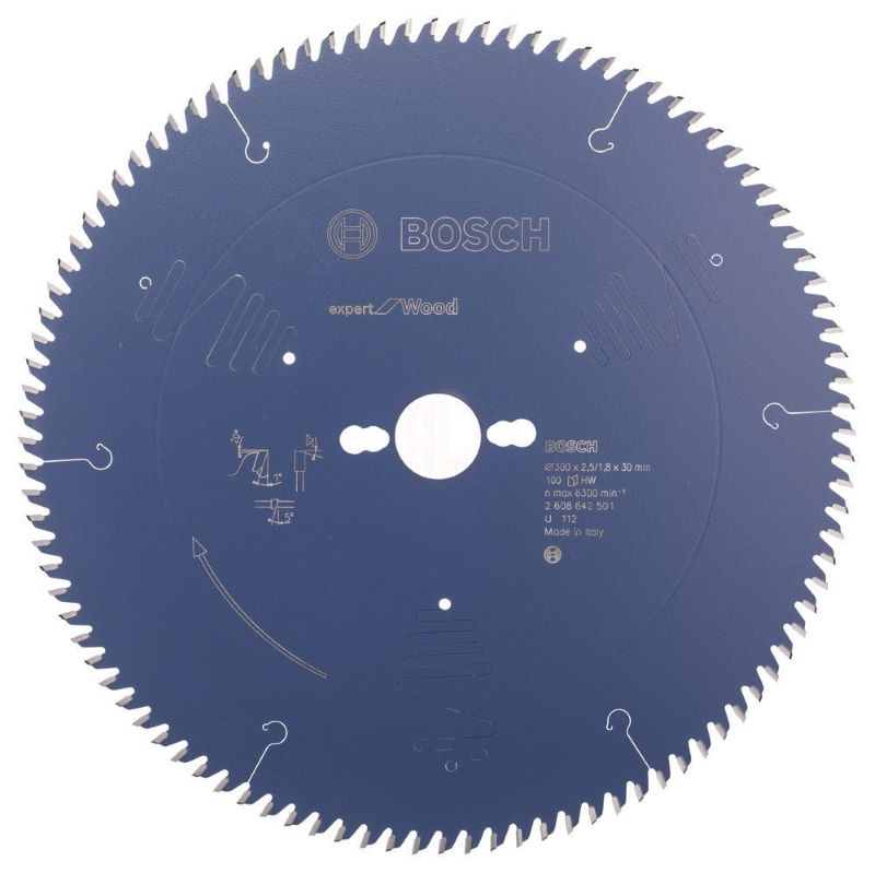 Bosch Daire Testere Bıçağı Expert For Wood 300x30 mm 100 Diş 