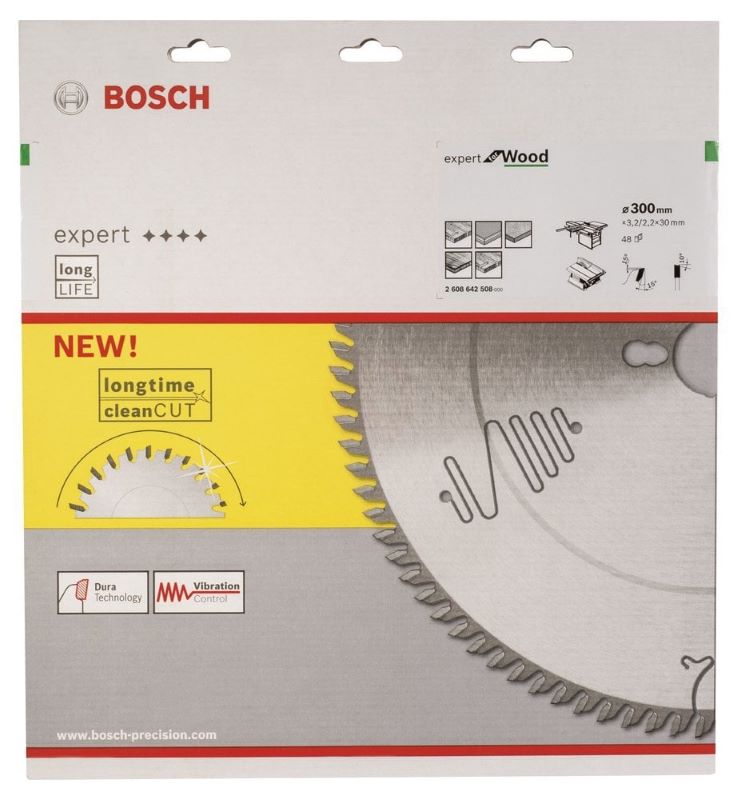 Bosch Daire Testere Bıçağı Expert For Wood 300x30 mm 48 Diş 