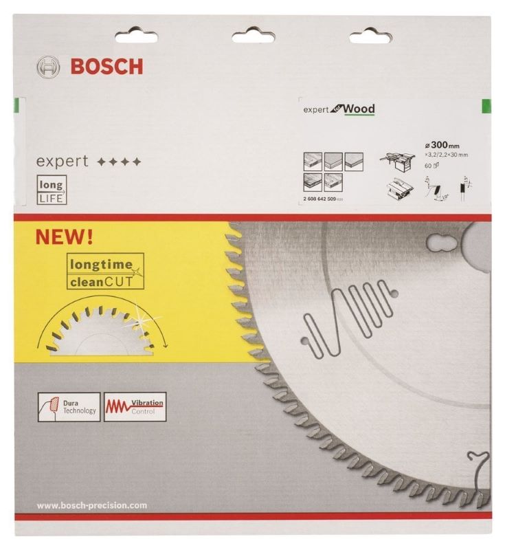 Bosch Daire Testere Bıçağı Expert For Wood 300x30 mm 60 Diş 