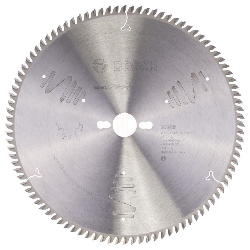 Bosch Daire Testere Bıçağı Expert For Wood 300x30 mm 96 Diş 