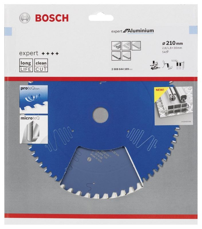 Bosch Daire Testere Bıçağı Expert For Aluminium 210x30 mm 54 Diş 