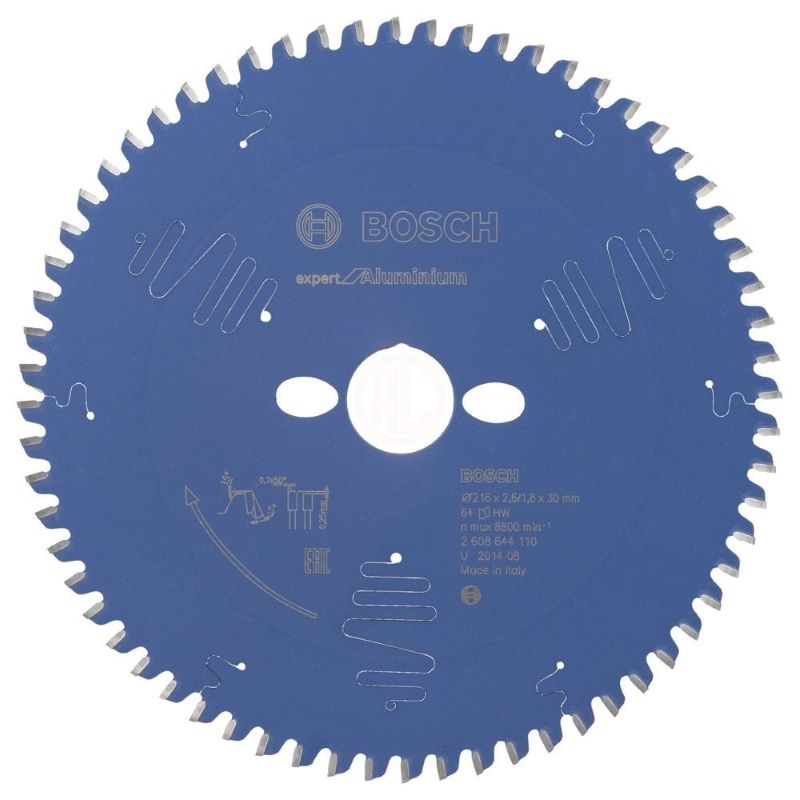 Bosch Daire Testere Bıçağı Expert For Aluminium 216x30 mm 64 Diş 