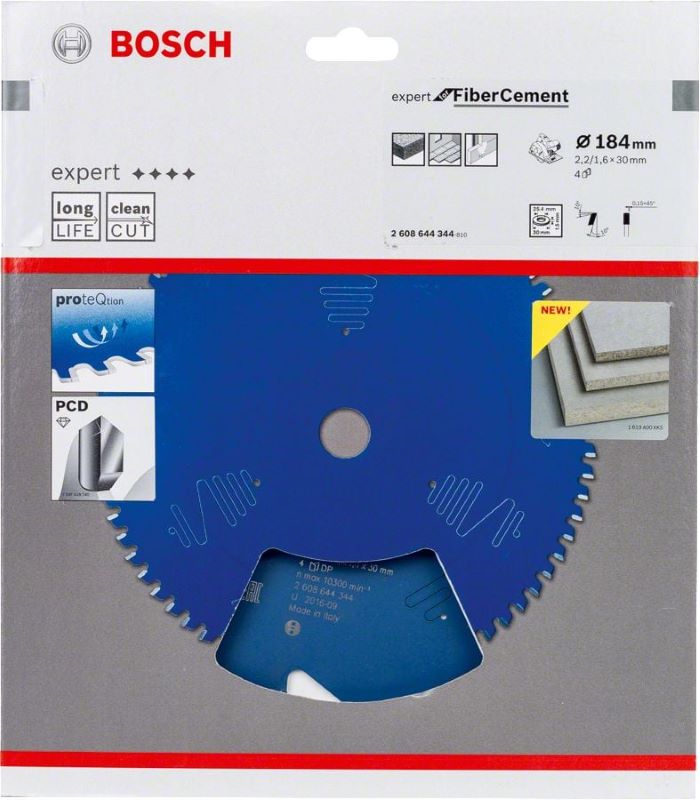 Bosch Daire Testere Bıçağı Expert For FiberCement 184x30 mm 4 Diş 