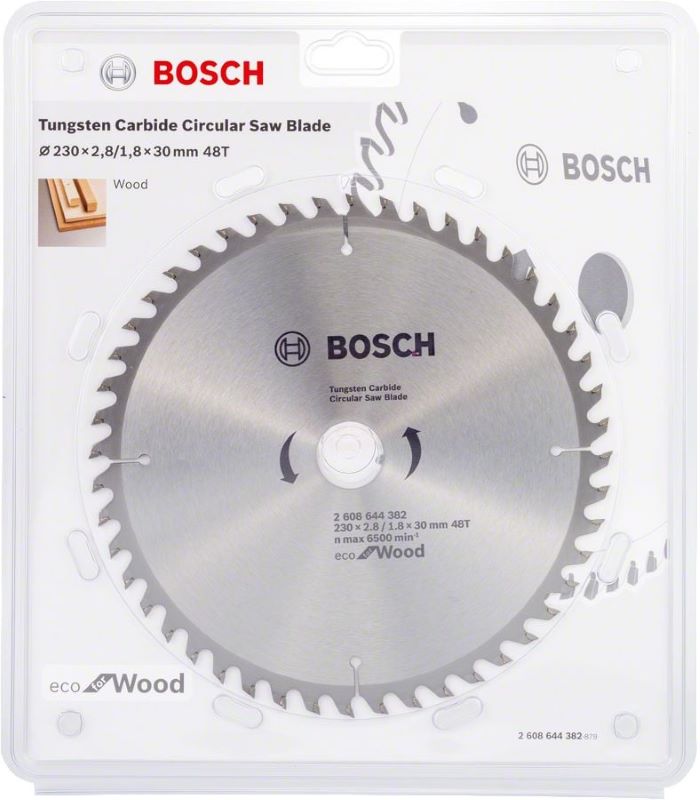 Bosch Daire Testere Bıçağı Eco For Wood 230x30 mm 48 Diş 