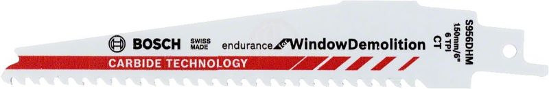 - Bosch Panter Testere Bıçağı Endurance For Window Demolition S 956 DHM 150 mm (1 Adet) 