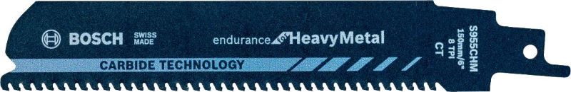 - Bosch Panter Testere Bıçağı Endurance For Heavy Metal S 955 CHM 150 mm (1 Adet) 