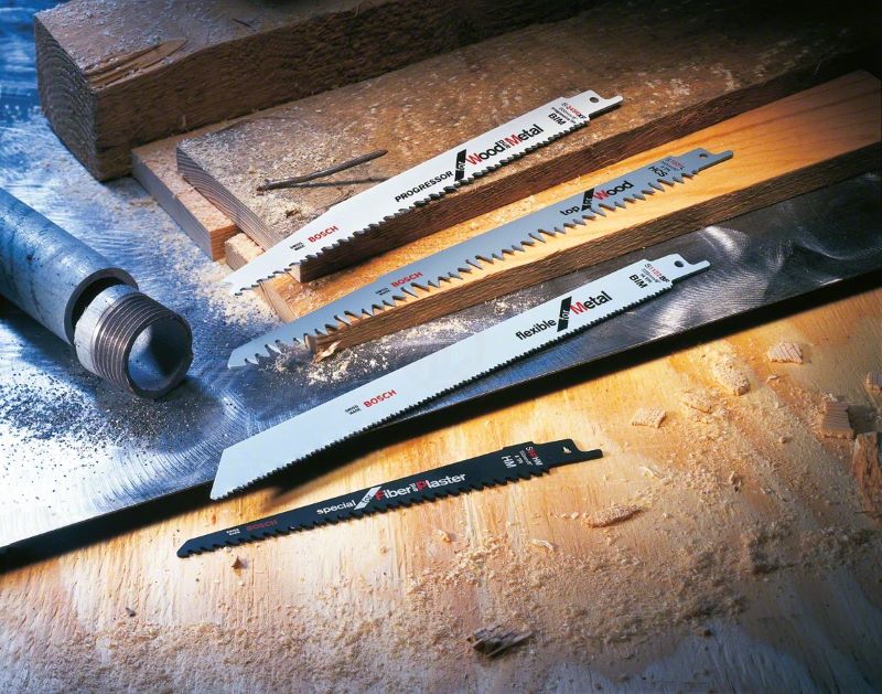 Bosch Panter Testere Bıçağı Heavy For Wood And Metal S 1411 DF 300 mm (5 Adet) 