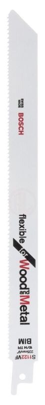Bosch Panter Testere Bıçağı Flexible For Wood And Metal S 1122 VF 225 mm (5 Adet) 