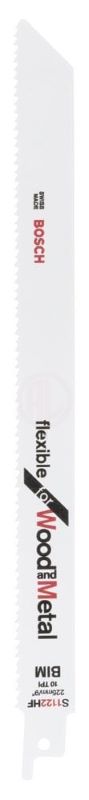 Bosch Panter Testere Bıçağı Flexible For Wood And Metal S 1122 HF 225 mm (25 Adet) 