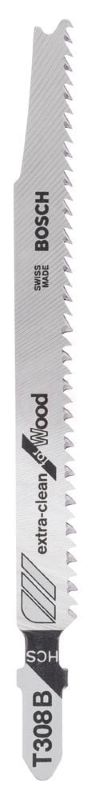 - Bosch Dekupaj Testere Bıçağı ExtraClean For Wood T308 B 117 mm (3 Adet) 