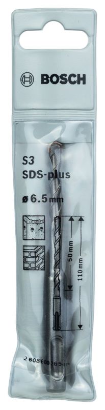 Bosch SDS-Plus-1 Kırıcı Delici Uç 6,5x110 mm (1 Adet) 