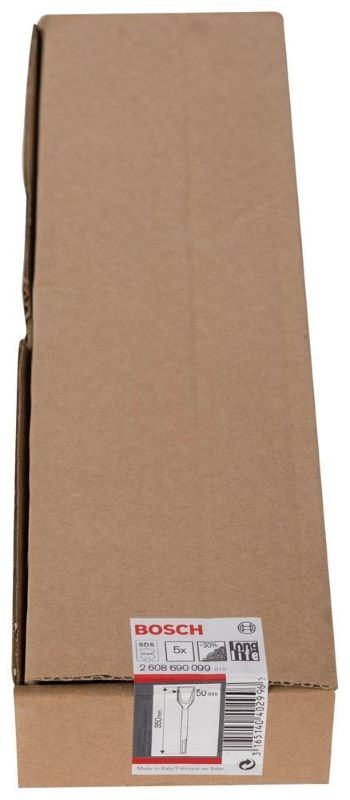 Bosch SDS Max LongLife Geniş Yassı Keski 350x50 mm (5 Adet) 