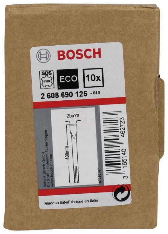 Bosch SDS Max Yassı Keski 400x25 mm (10 Adet) 