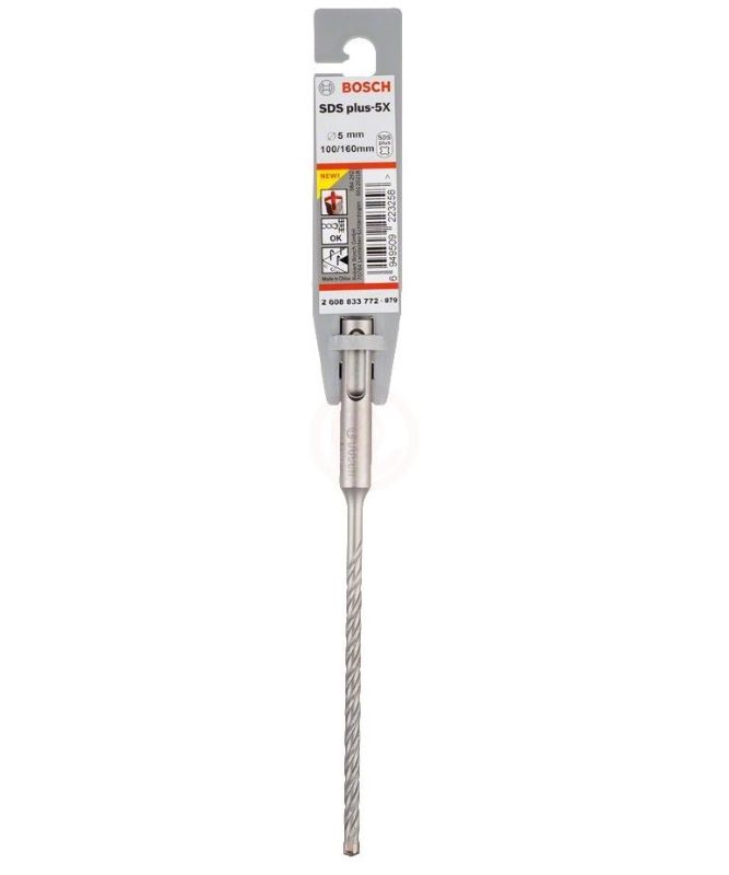 Bosch SDS Plus-5X Kırıcı Delici Uç 5,0x160 mm (1 Adet) 