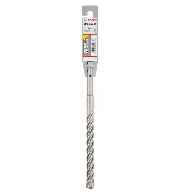 Bosch SDS Plus-5X Kırıcı Delici Uç 14,0x210 mm (1 Adet) 