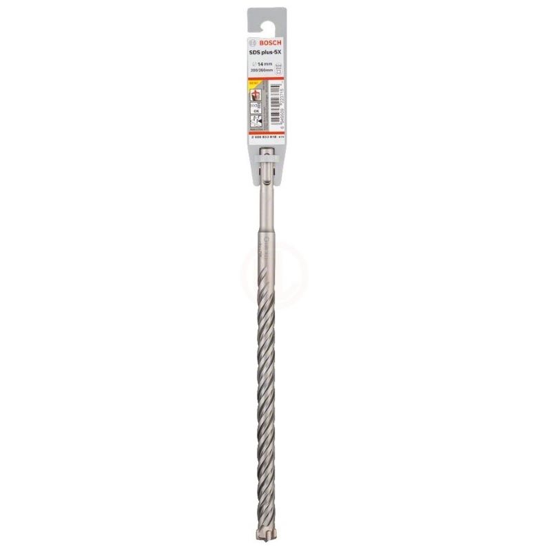 Bosch SDS Plus-5X Kırıcı Delici Uç 14,0x260 mm (1 Adet) 