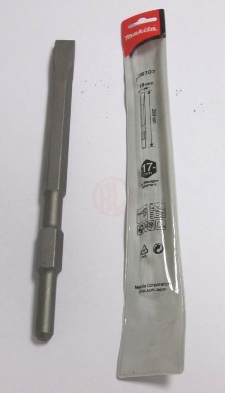 Makita Keski 17 mm Çap Arkalı Yassı 19x280 mm (D-08707) 