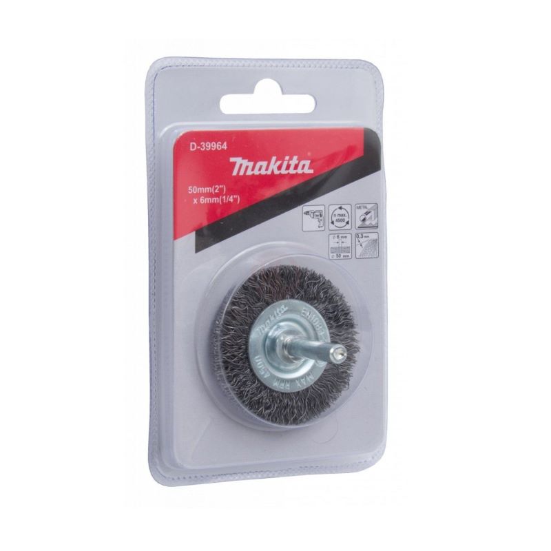 Makita Tel Dalgalı Daire Fırça 50x6 mm (D-39964) 
