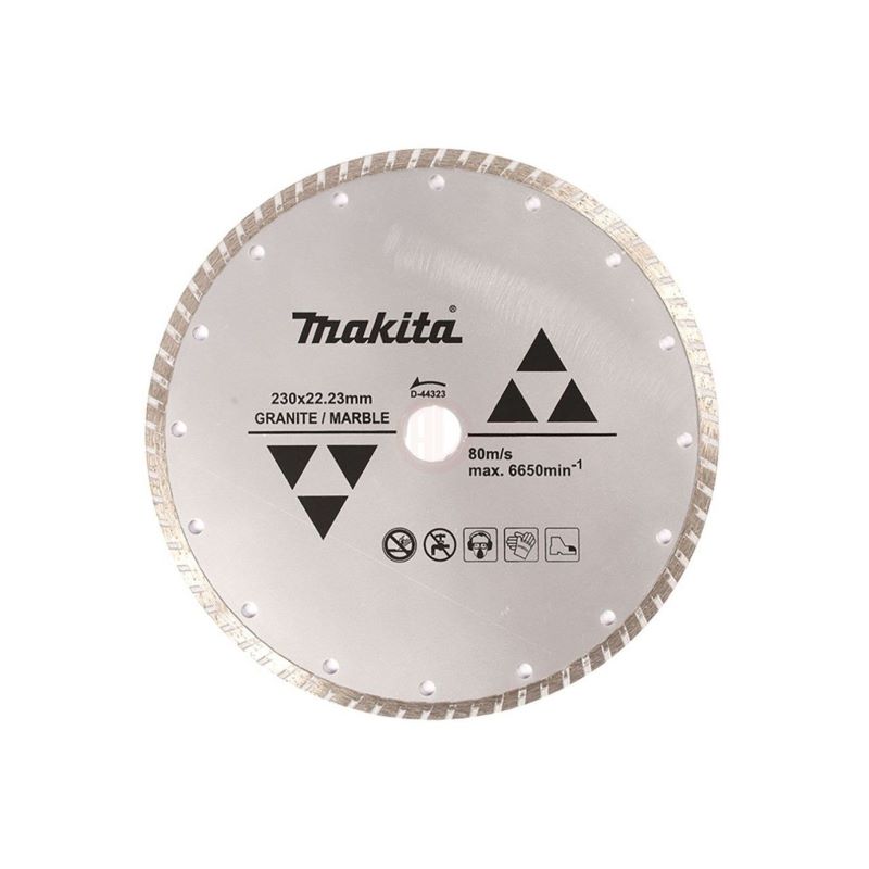 Makita Turbo Elmas Testere Gümüş 230x3,0x22,23 mm (D-44323) 