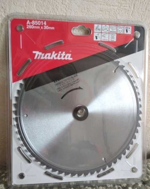 Makita Profesyonel Ahşap Daire Testere 260x30 mm 60 Diş (ATAF) (A-85014) 