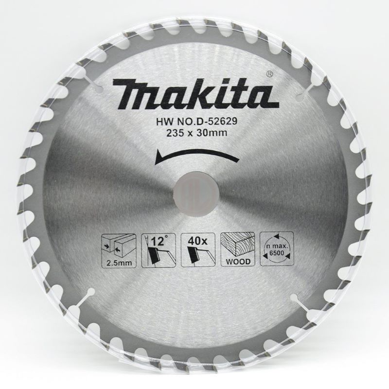 Makita Ekonomik Ahşap Daire Testere 235x30 mm 40 Diş (D-52629) 