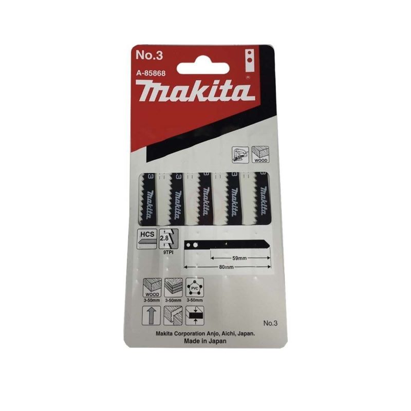 Makita M Tipi Dekupaj Testere Bıçağı 60 mm (3) (A-85868) 