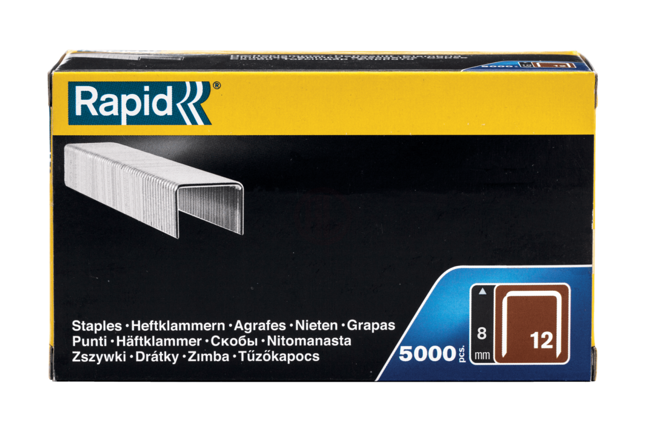 - Rapid 12/8 MM GALVANİZ KAPLI ZIMBA TELİ 5000 ADET 