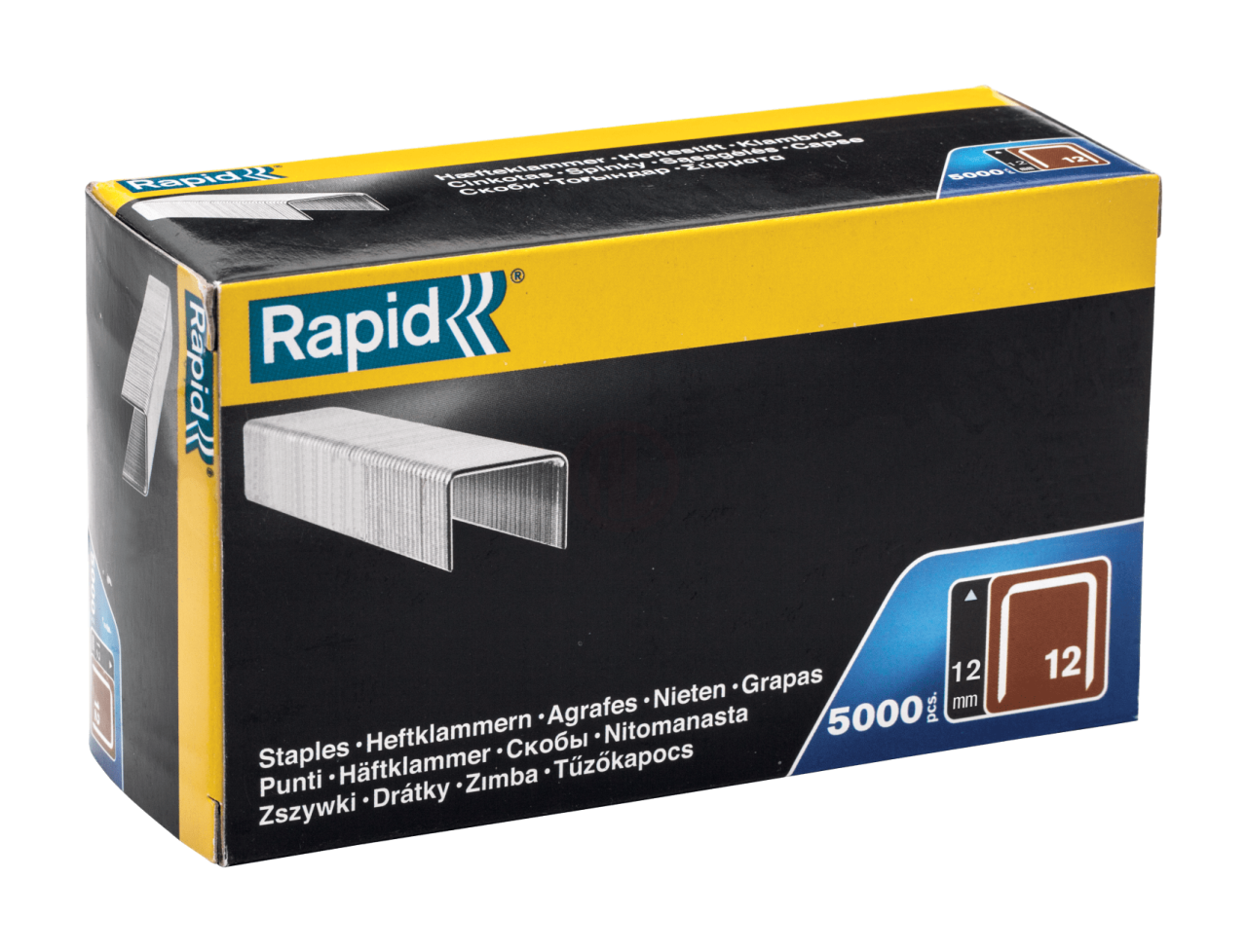- Rapid 12/12 MM GALVANİZ KAPLI ZIMBA TELİ 5000 ADET 